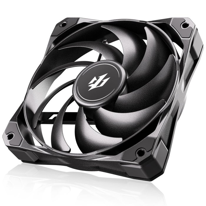 Okinos 120mm PWM PC Case Fan, 2000 RPM, 75.27 CFM, FDB-Bearing