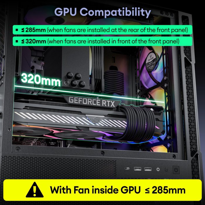 Okinos Cypress 3 ARGB Micro ATX Case (image 5)