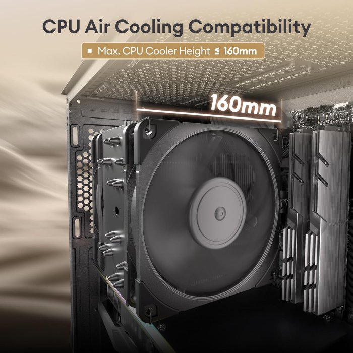 Okinos Cypress 5 ARGB Mid-Tower PC Case (image 5)