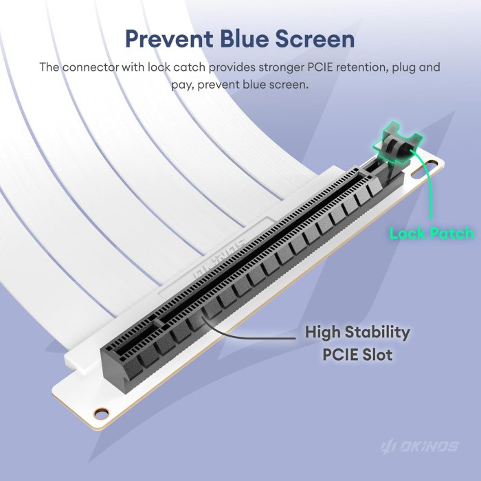 PCI-E 4.0 Riser Cable for RTX4090 and RTX4080 (image 3)
