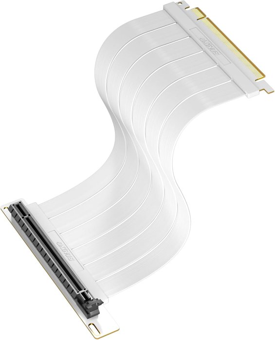 PCI-E 4.0 Riser Cable for RTX4090, RTX4080, RX7900XTX - 300mm White